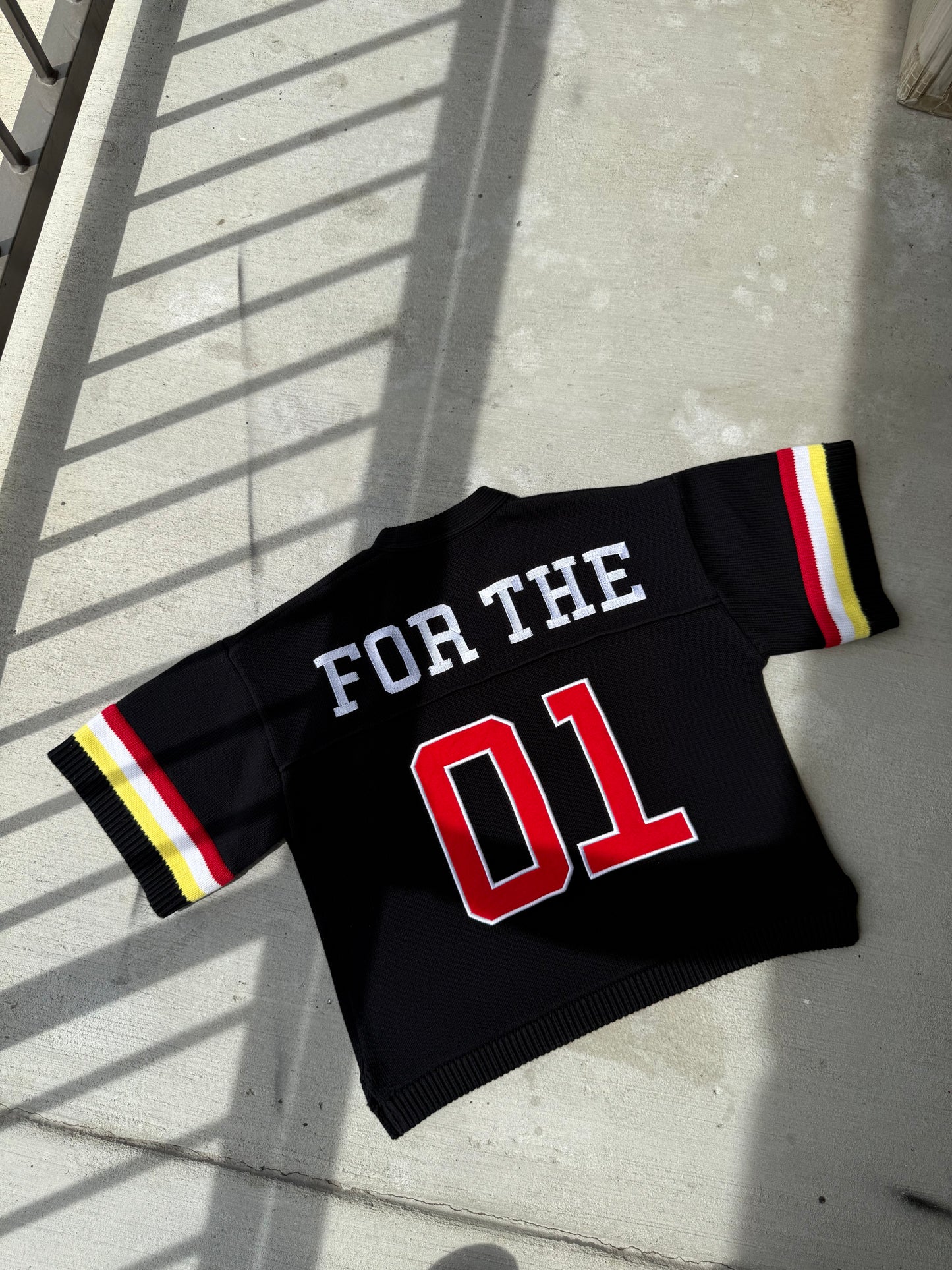 "Leaves 99" Knitted Jersey
