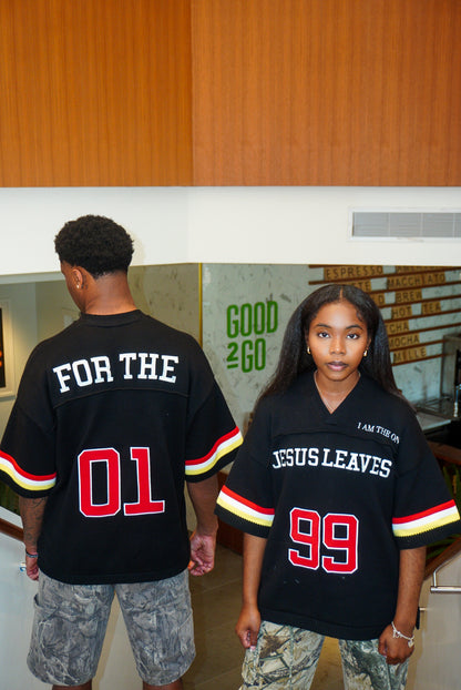 "Leaves 99" Knitted Jersey